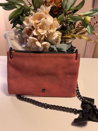 Bolso Purificación García rosa y negro
