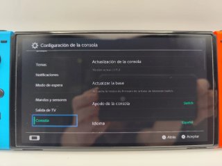 Nintendo Switch OLED Azul y Rojo