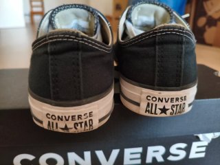 Converse All Star negras talla 39
