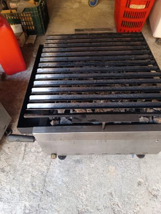 Barbacoa Gas Piedra Volcánica
