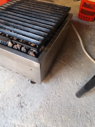 Barbacoa Gas Piedra Volcánica