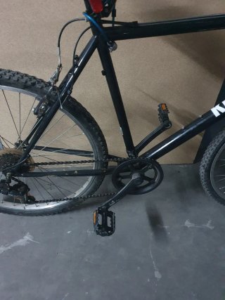 Bicicleta de Montaña Negra
