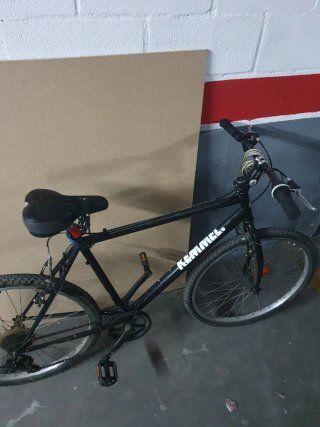 Bicicleta de Montaña Negra