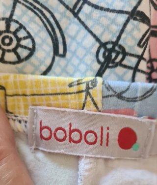 Pijama Boboli menina tam. 6 anos