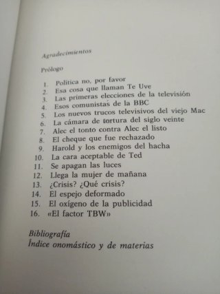 El Telediario. La televisión inglesa