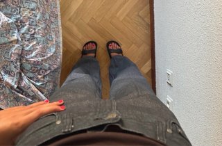 Pantalones baggy zara tiro medio