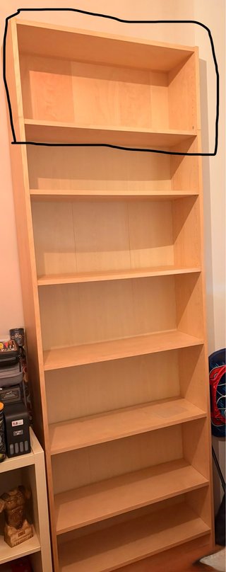 Altillo de Estantería modular Ikea
