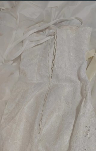 Vestido de Novia color marfil