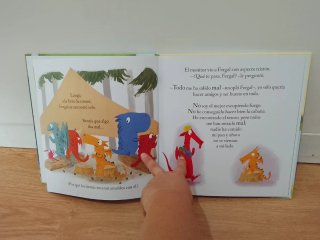Libro infantil  ¡Fergal en apuros!