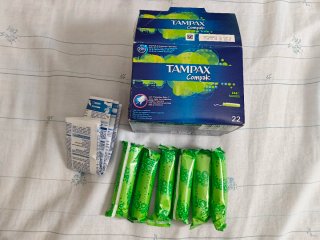 Tampax Compak Super 22 unidades