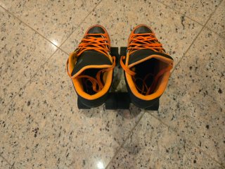 Patins Quad Laranja e Preto