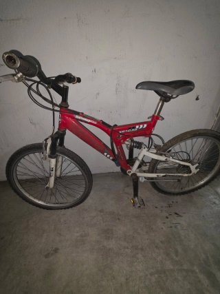 Bicicleta Montaña 24 Roja