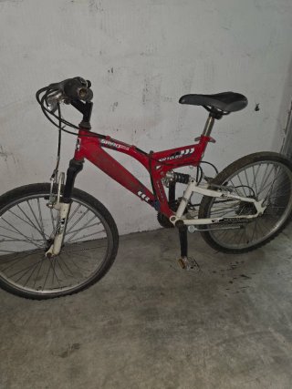 Bicicleta Montaña 24 Roja