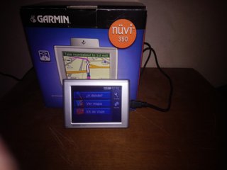 Garmin nüvi 350 con caja y accesorios
