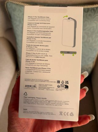 Cover iPhone 17 Pro TechWoven MagSafe
