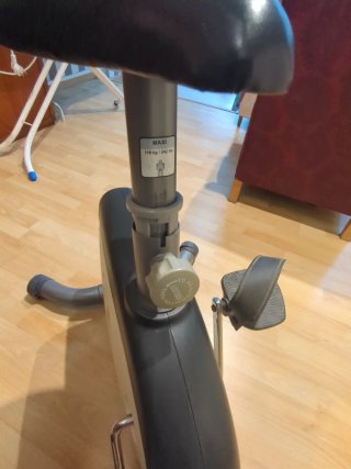 Bicicleta Estática Gris