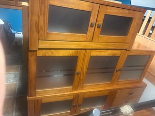 Mueble de salón modular madera