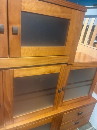 Mueble de salón modular madera