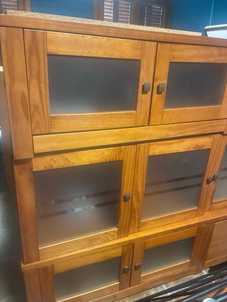 Mueble de salón modular madera