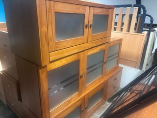 Mueble de salón modular madera
