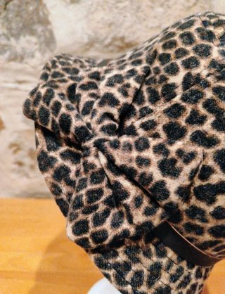 Sombrero estampado leopardo talla 55