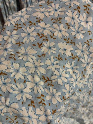 Vestido DBT. floral manga larga