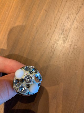 Anillo Swarovski Matrix Cocktail Perla