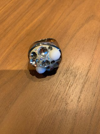 Anillo Swarovski Matrix Cocktail Perla