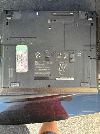 Portatile IBM ThinkPad Nero