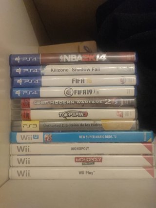 Lote Juegos Nintendo Wii, ps3 y ps4