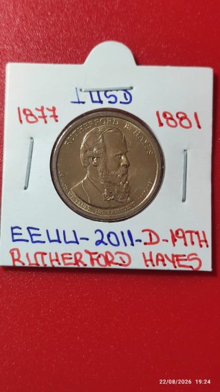 Monedas Coleccionables USA -Presidentes Circuladas
