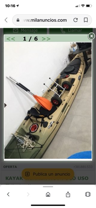 Kayak de pesca