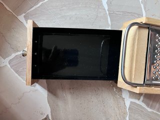 Grattugia legno e metallo