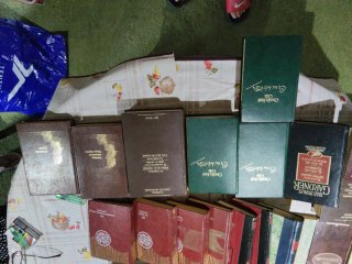 Colección libros clásicos encuadernados