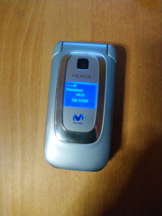 Nokia 6085 libre - Funciona, pantalla con fallo