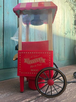 Máquina de Palomitas SOGO Estilo Retro