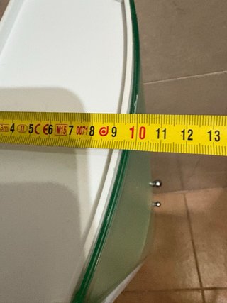 Estantería de baño cristal y metal