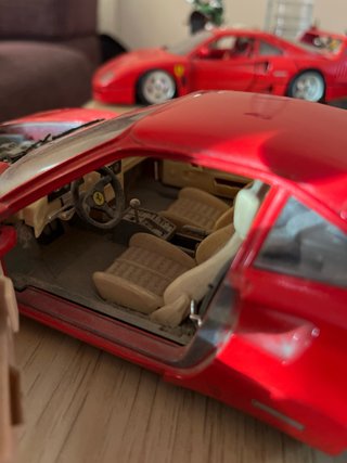 Maqueta Coche Rojo Ferrari