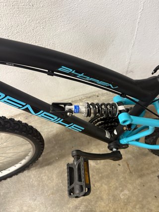Bicicleta Denbike 24 Doble Suspensión