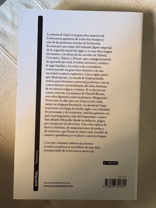 Libro La novela de Genji