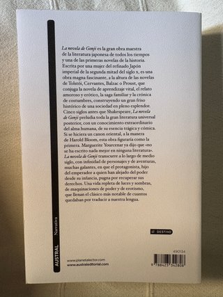 Libro La novela de Genji
