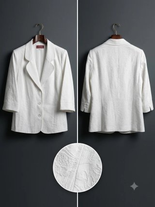 Chaqueta Blanca Talla 50