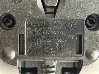 Teléfonos inalámbricos Gigaset negros