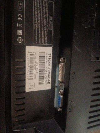 Monitor Dell 15 Plata/Negro