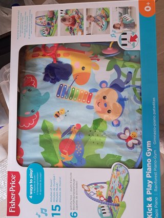 Gimnasio Piano Fisher-Price Pataditas Bebé