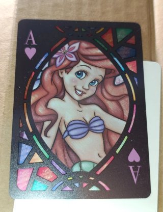 Baraja Stained Glass Playung Cards Disney Tenyo