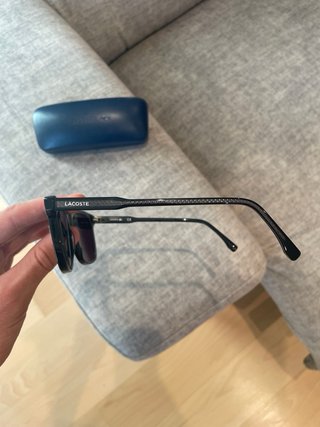 Gafas de sol Lacoste graduadas negras