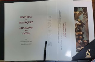 Pinturas de Velázquez grabadas por Goya