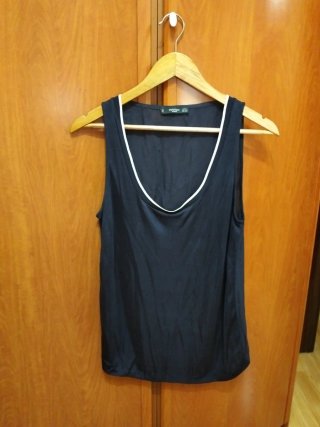 Camiseta tirantes de Mango, Talla S
