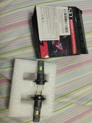 Bombillas H7 LED 5000K Nueva,sin transform,direta